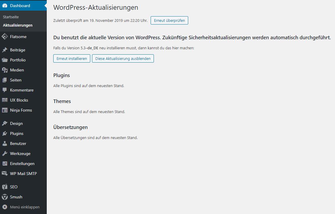 WordPress Tipps - Menüeinträge Admin ausblenden